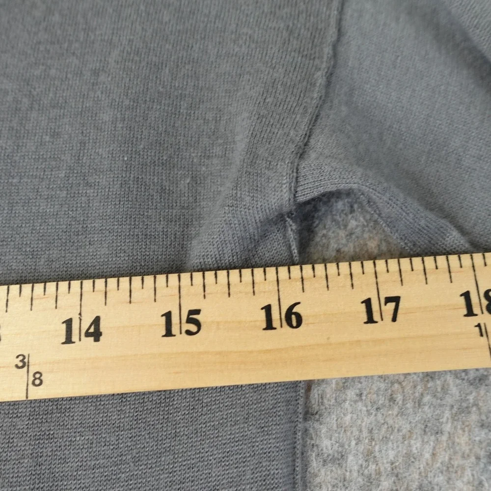 Club Monaco Top Womens XS Gray Cashmere Tunic Sweater Pockets Minimalist Capsule